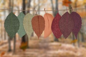 Photo Colorful fabric